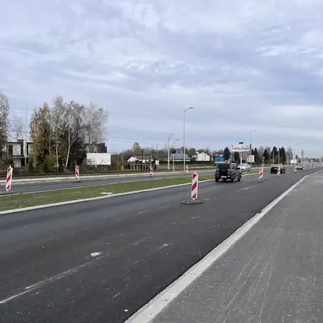 Przebudowa ul. Warszawskiej w Rzeszowie [listopad 2023] - fot 18
